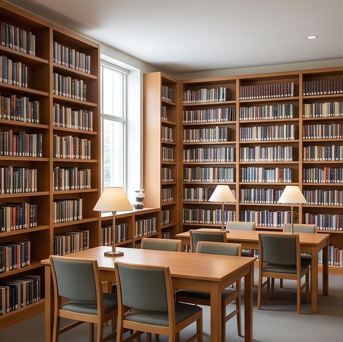 Library interior